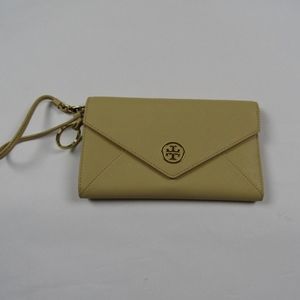 Tory Burch Glazed Saffiano Leather Clutch